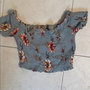 Floral Crop Top